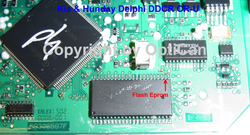 Delphi DDCR CR-U (Kia) pinout diagram 3